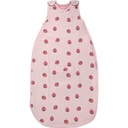 Woolino Merino Wool e cotone biologico Ultimate Baby Sleep Sack - 4 stagioni Baby Wearable Blanket - Due-Way Zipper regolabile Sleeping Bag - Universal Size (2-24 mesi) - Fragola