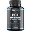 Supplemento PCT per gli uomini, 3-in-1 Post Cycle Support & Natural Booster con Estrogen Blocker, Liver Support Formula, Made in USA, con Fenugreek, Chrysin, Tongkat Ali, Milk Thistle - 60 Capsule