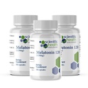 Melatonina 120mg | Melatonina mono-polvere in capsule Easy-to-Swallow | Vegan, Non-GMO & Gluten-Free | Melatonina ad alta resistenza (3-Pack)