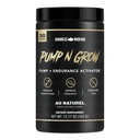 anabolizzanti Warfare Pump-N-Grow Muscle Pump Supplement Caffeina Free Pre Workout con L-Citrulline, L-Arginina, Beta-Alanina (Au Naturel – 30 Serve)