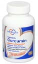 Curcumina currica - Joint, Heart, Memory & Brain Supplement con 600 mg Theracurmin, Integratori curcumina altamente assorbenti, 60 curcumina vegetariana e capsule curcuma, alimentazione di 30 giorni