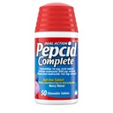Riduttore di acido completo Pepcid + Compresse azotate, Rilievo di bruciore di stomaco, Bacca, 50 ct (Versione di maggio)