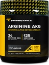 PrimaForce AAKG Arginina Polvere, 250 grammi (L-Arginina e Acido Alpha-Ketoglutarato) Supplemento di allenamento Premium, Non-GMO, Vegan, Gluten Free