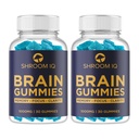 Integratori cerebrali per memoria e messa a fuoco - Gummie nootropiche per salute mentale e Booster del cervello
