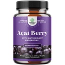 Natures Craft Acai Berry Antioxidant Supporto Supplemento di perdita di peso per le donne e gli uomini - Vitamine Minerali Antiossidante Formula Supporta Sistema immunitario e Boost Energy Cognitive Health - 60 Serve