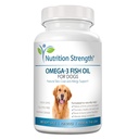 Omega 3 Pesce Olio Gel Morbido per Cani con EPA & DHA Grassty Acids per Cuore, Pelle, Cappotto & Allergy Support, Hip & Joint & Arthritis Dog Supplement, 180 Gel Morbidi