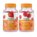 Zinco vitale 50mg + Magnesio, Gummies Bundle - Grande Degustazione, Integratore di vitamina, Senza glutine, OGM Libero, Gummie masticabile