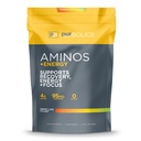 Purbolics Aminos + Energy | Supports Recovery, Energy & Focus | 95mg di Caffeina, 0 Sugar & 60 Servings (Tropic Like It's Hot)