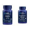 Estensione della vita Super Ubiquinol CoQ10 con PQQ, CoQ10, PQQ & Super Omega-3 Plus EPA/DHA Fish Oil, Sesame Lignans