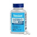 Vitassium Electrolyte Capsule, Elettroliti per la gestione di POTS e diete ad alto contenuto di sodio (500 mg di sodio - 100 mg di potassio), non aromatizzato, 200 Pillole di sale (dimensione 0)