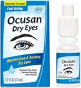 Ocusan Eye Drops for Dry Eyes - Lacrime artificiali lubrificanti per alleviare gli occhi secchi, con 2 idratanti 0.5 FL OZ