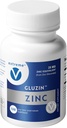 GluzinTM Zinc Supplemento 25 mg | Gluconato di zinco | Clean-Label, 120 Piccole capsule vegetariane | Gentle, Basso-Dose Opzione per il supporto quotidiano