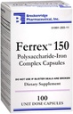 FERREX 150 Polusaccharide-Iron complesso capsule 100 Conte