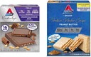 Atkins Endulge Crunchalicious Chocolate Bar, Peanut Butter Protein Wafer Crisp Bundle, 16 Conte, 5 Conte