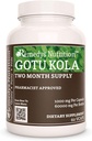 Nutrizione di Remedy Gotu Kola (Brahmi) | 1.000 mg, 60 Vegan Capsules Integratore alimentare di erbe | Fornitura di due mesi