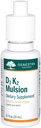 Genestra Brands D3 K2 Mulsion - Vitamine liquide per la salute di ossa - Limone naturale - 122 Serve