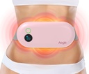 Pad riscaldante portatile per cassoni. Massaggiatore per riscaldamento mestruale per PMS, Back Pain. Cordless 3 Modalità di calore Massaggio contro le ceppi con cuscinetti per le donne e le ragazze.