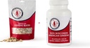 Dairyland American Ginseng Slices 4 oz e Capsule 75 ct Confezione di Wisconsin Ginseng – Direttamente dal Farmer al Consumatore