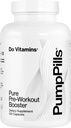 PompePills Nitric Oxide Integratori per Uomini e Donne - L Citrullina L Arginina Supplemento - Stimulant Free Pre Workout Pills - Nitric Oxide Booster - Vegan, Paleo, Keto (120 capsule)