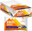 PROBAR - MEAL Bar, Muffin di mirtillo, Non OGM, Senza glutine, Sano, Basato su piante, Ingredienti di tutto cibo, Energia naturale (12 Conte)