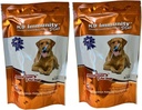 Aloha Medicinali - K9 Immunity Plus - Potente Booster immunitario per cani 30-70 lbs - Certificato Organico - Mushroom Enhanced Supplement - Veterinarian Consigliato Dog Health Supplement - 60 Chews 2 Pack
