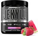 PROSUPPS Dr. Jekyll Performance Pre Workout Powder - Low-Stimulant Preworkout Supporta guadagno del muscolo, messa a fuoco & energia - Integratori di palestra e fitness senza caffeina (anguria di fragole, 30 Serve)