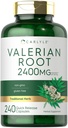 Carlyle Valerian Root Capsule 2400mg | 240 Count | Herb Extract Supplement | Non-GMO, Gluten Free