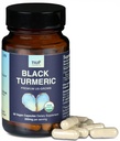 NUF- Organic Black Turmeric 350mg Tutto Root Vegan Capsules- US Grown- Gluten Free - Non OGM- Supporto giunto - Risposta infiammabile sana - Funzione immunitario corretta