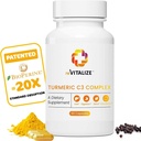 Curcumina curcuma curcuma supplemento 60 Serve - Supporta la salute comune | BioPerine Black Pepper Extract con 500mg capsule, curcuminoidi 475mg | Aiuta la funzione del fegato, la digestione e l'assorbimento migliore