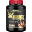 ALLMAX Nutrition Gold ALLWHEY, Chocolate- 5 lb - 24 Grammi di Proteine Per Scoop - Gluten Free, Low Carb & Low Sugar - Circa 71 Serve