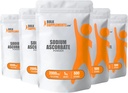 BulkSupplements.com Polvere di ascorbuto di sodio - per il supporto immunitario, vitamina C di ascorbato di sodio - vitamina C tamponata, senza glutine, 2000mg per porzione, 5kg (11 lbs) (pacchetto di 5)
