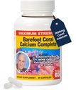 1500mg, 90 capsule- Coral Calcium Supplemento Sviluppato da Bob Barefoot- Supporti Salute &amp; PH Livelli- Contiene calcio, magnesio e vitamina D3