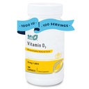 Klaire Labs SFI Health Vitamin D3 1000 IU - Alta potenza 25 microgrammi, Supporto anallergico Bone & Immune (100 capsule)