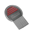 Lice Comb - Comb professionale dell'acciaio inossidabile per il trattamento efficace dei pidocchi della testa (Vario di maggio del colore) (Pacchetto di 1)