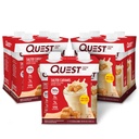 Quest Nutrizione Pronta a Bere Sciapa di Proteine di Caramel salate, 30g Proteine, Carbi Nette 3g, Senza Glutine, Keto Friendly, 11 fl.oz 4 Conte(Pack of 3)