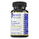Premier Research Labs Complete B - Vitamina B Complex Supplemento per la salute ottimale | Vitamina B Supplemento con Biotin | 9 Vitamine B attive | per il fegato, l'energia e il supporto cerebrale - 60 Capsule