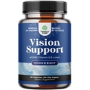 Integratore completo per la salute degli occhi per gli adulti - Lutein 20mg per la somministrazione di vitamine per gli occhi secchi di visione Pressione e protezione della luce blu - Supplemento agli adulti con gli occhi di Beta Carotene