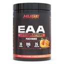 Supplemento EAA enorme, polvere di aminoacidi essenziale più elevata dosata, 12.8g EAAs & 8g BCAAs per il consumo, crescita del muscolo, recupero e prestazioni (Peach Mango)