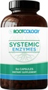 Rootcology by Dr. Izabella Wentz | Systemic Enzymes | Support Normal Tissue Repair with Turmeric and Ginger Extract | Supporto naturale per sana guarigione | 60 capsule