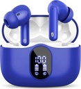 Auricolari senza fili Bluetooth 5.3 Cuffie Bass Stereo Ear Buds con rumore cancellando Mic LED Display in auricolari IP7 impermeabile 36H tempo di riproduzione per i telefoni del computer portatile
