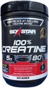 Six Star Creatine Monohydrate Elite 100% Creatine Monohydrate Powder | Post Workout Muscle Recovery & Muscle Builder | Micronized Creatine Powder | Mass Gainer | Unflavored (80 Serve)
