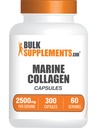 BulkSupplements.com capsule di collagene marino - Integratore di collagene di pesce, collagene per le donne e gli uomini - Collage idrolizzato, senza glutine, 5 capsule per porzione, 300 capsule (confezione di 1)