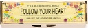 AmyZone Pill Organizer Settimanale 7 giorni di viaggio portatile compatto Pill Box contenitore per tenere le vitamine/Tylenol/Fish Oil/Supplements/Meds/Tablet per la borsa/Pocket(Follow Your Heart)