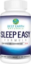 I migliori naturali della terra sonno facile supplemento con L-teanina, GABA, 5-HTP e più 30 conte
