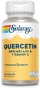 SOLARAY Quercetin, Bromelain & Vitamina C, 60 VegCaps