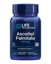 Estensione della vita Ascorbyl Palmitate 500mg – Fat-Soluble Vitamin C Supplemento per il supporto immunitario e la longevità – Water-Soluble Gluten-Free, Non-OGM, Vegetariano – 100 Capsule