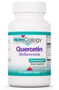 Nutricology Quercetin Bioflavonoids - Lemon Bioflavonoid Complex, Rutin, Estratto di agrumi, Hesperidin, Capsule Vegetariani - 100 Conte
