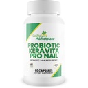Probiotic Keravita Pro Nail - Probiotico Supporto Immune per Aiutare il Corpo a Difendere Naturale Contro Fungus - Promuovere Chiodi Chiodi trasparenti - Supporto Sano Microbiome Gut per Soccorso Immune