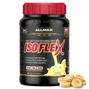 ALLMAX Nutrition ISOFLEX Whey Protein Isolate, Banana - 2 lb - 27 Grammi di Proteine Per Scoop - Zero Fat & Sugar - 99% Lactose Free - Gluten Free & Soy Free - Circa 30 Serve