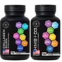 Termogenico Multi Collagen Burn e HMB D3 Supplemento - Fitness e perdita di peso Bundle